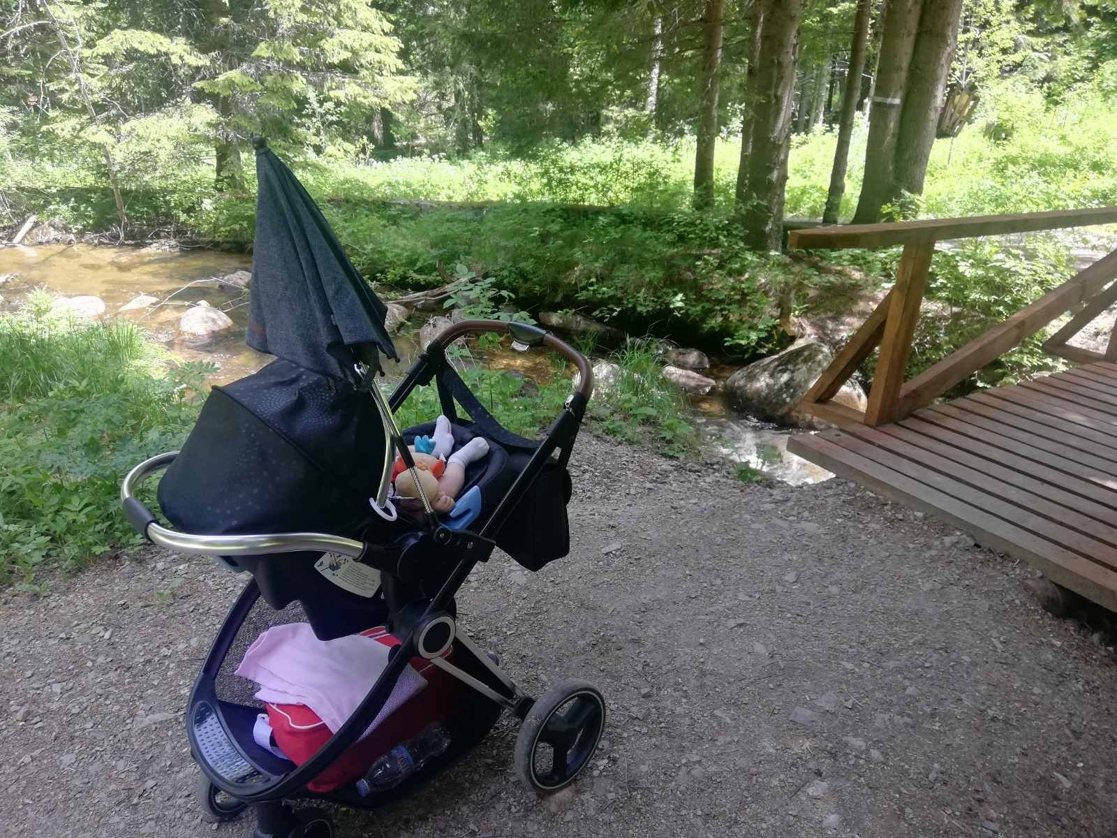 Сгъваема детска количка Chipolino с кош за кола