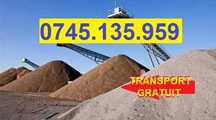 Nisip Balast Piatra concasata Sort PREȚ PROMOȚIONAL
