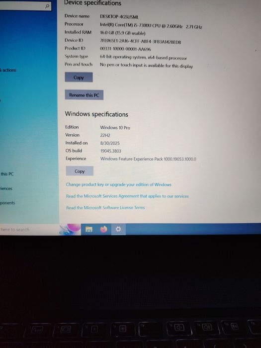 Laptop HP 16 GB RAM