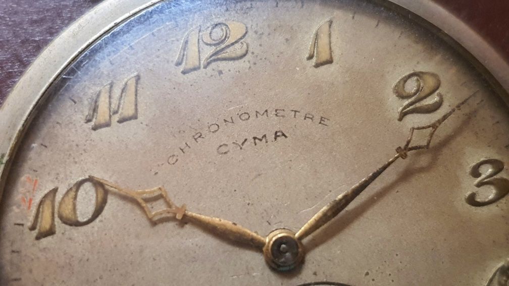 Ceas vintage de buzunar CYMA Chronometre