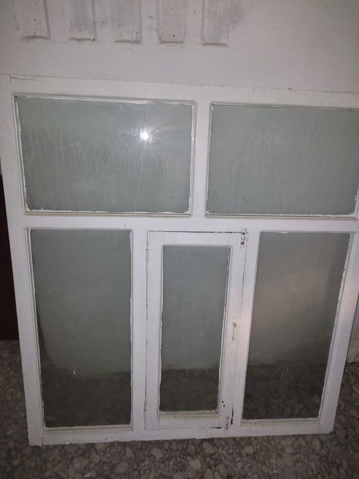 Продаются окна с деревянными рамками 6 шт