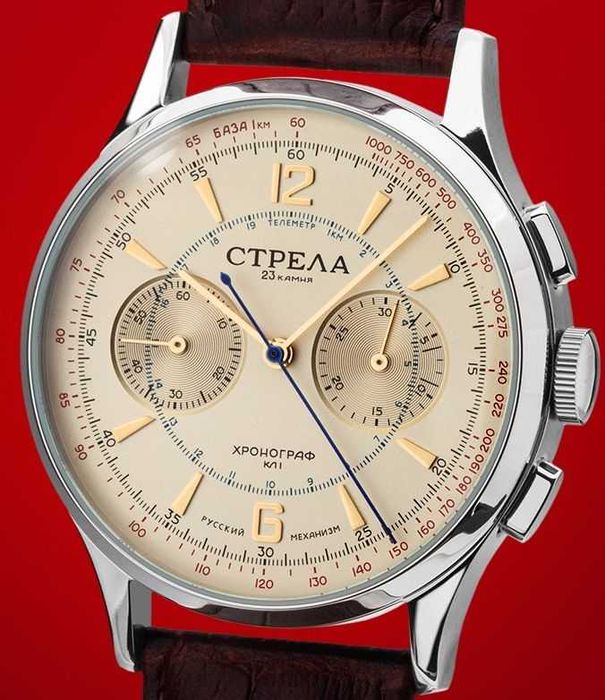 Ceas Strela Cronograf TR42CYM 42mm