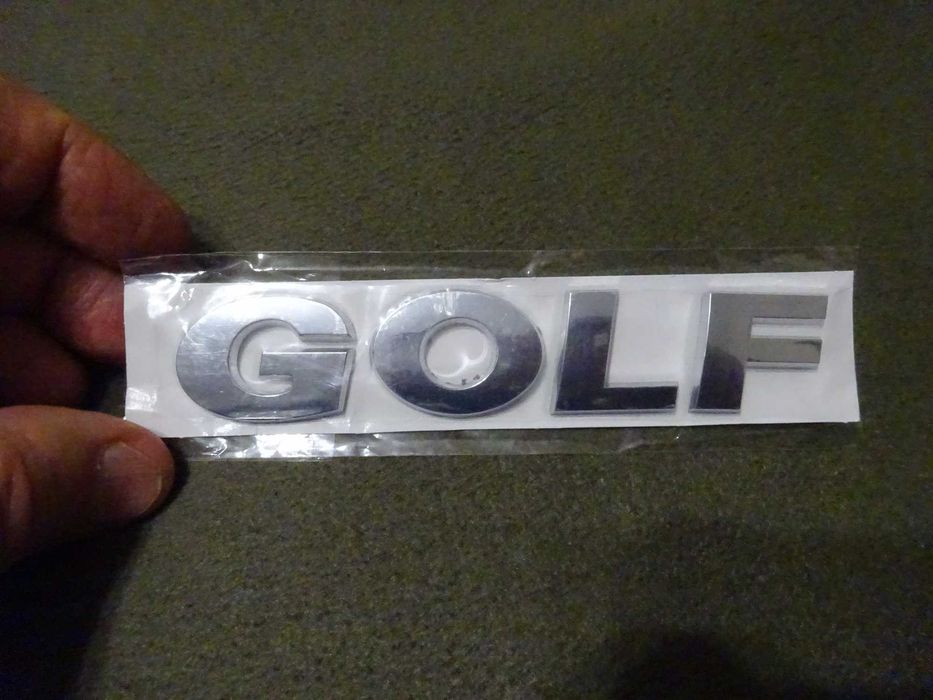 Заден надпис GOLF