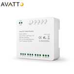 Avatto WSMD-4 – WiFi 4 канален смарт модул | сух контакт | 10A канал