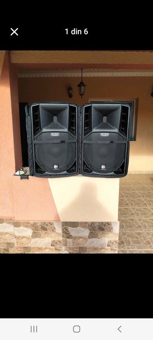 Boxe active rcf 735a cu huse