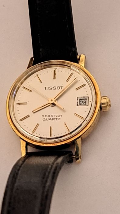 Ceas de Aur 18 K Tissot Seastar de damă