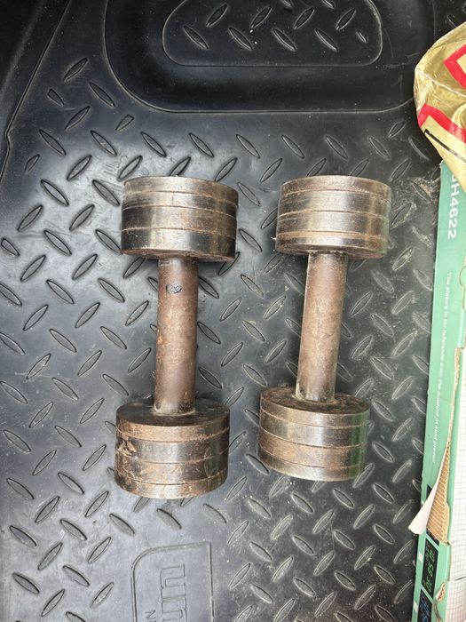 Гантели 5,3 кг б/у