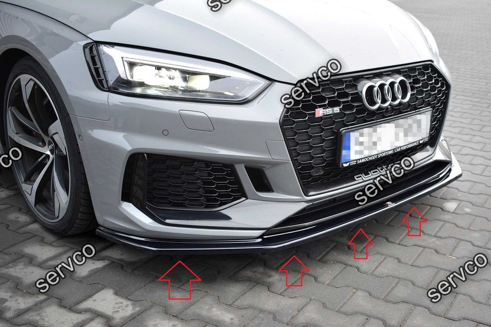 Pachet Body kit tuning Audi A5 RS5 Coupe Mk2 F5 2017-2019 v10 - Maxton