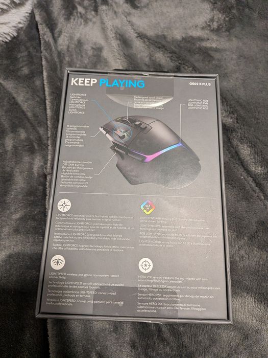 Mouse Gaming Logitech G502 X Plus Wireless