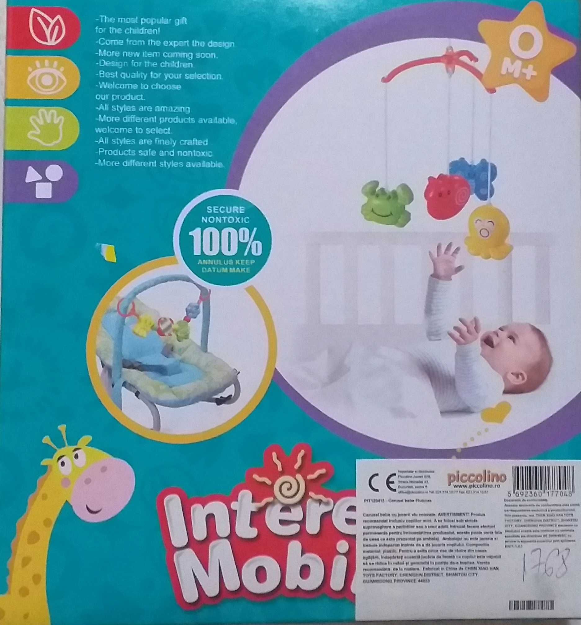 Carusel pentru bebe - accesoriu patut