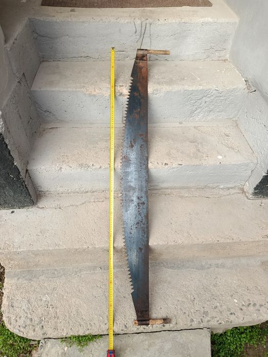 Пила двухручная длинная длина метр 30