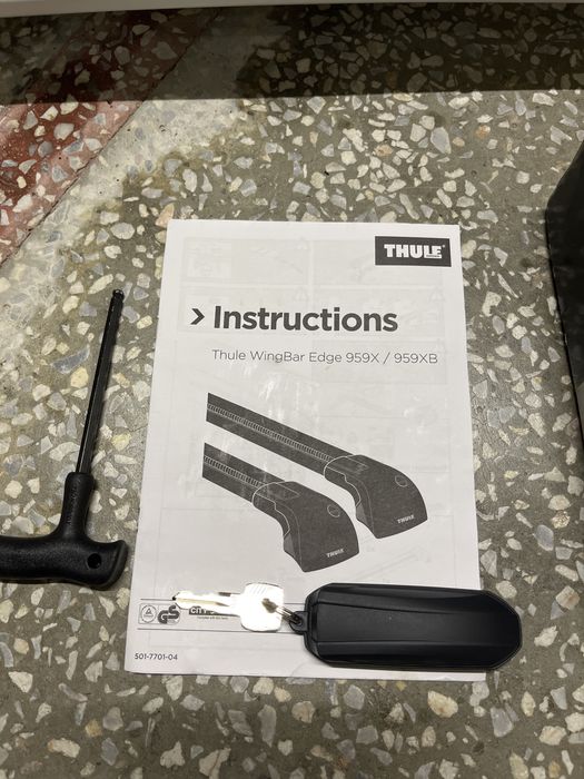 Thule WingBar Edge 959X & Thule kit 184060