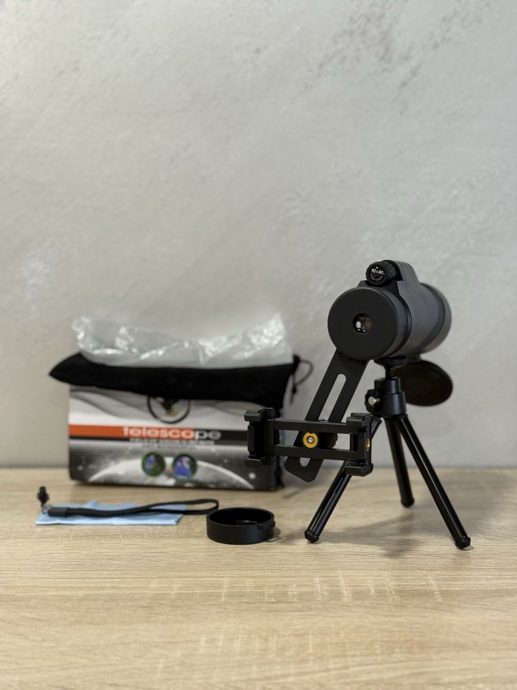 Мощен монокъл/телескоп с аксесоари. Monocle/Monocular Telescope