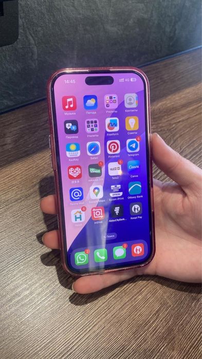 Iphone 16 pro оригинал срочно сатылады 550000 теңге