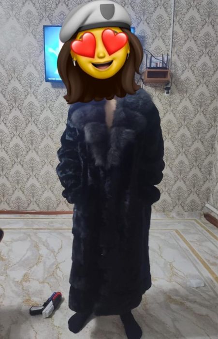 Шуба норковый почти новый