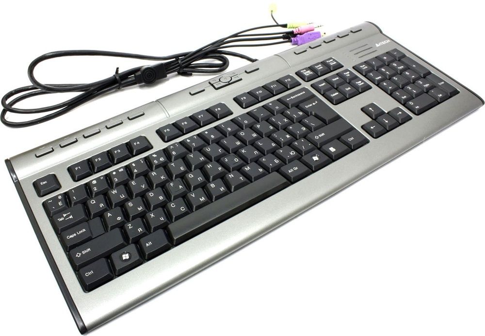 RU/ENG! A4tech KLS-7MUU  Проводная Мембраная клавиатура