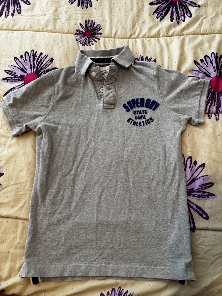 Тениска с яка Superdry M/L
