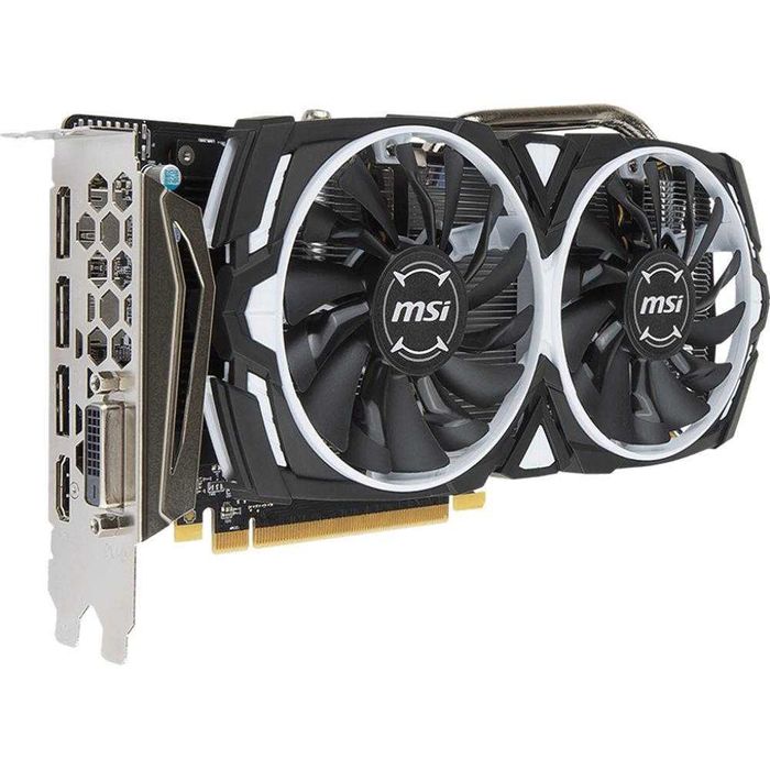 Placa video MSI Radeon RX 570 ARMOR OC 8GB GDDR5 256-bit