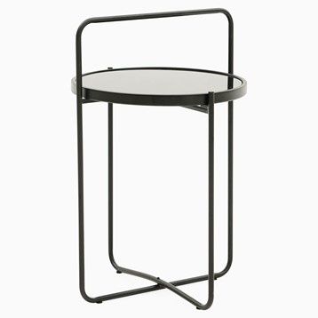 Măsuță deosebită, cu blat de sticlă