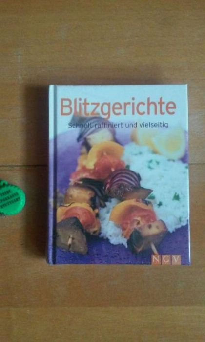 Carte culinara / de bucate / de gastronomie "Blitzgerichte"