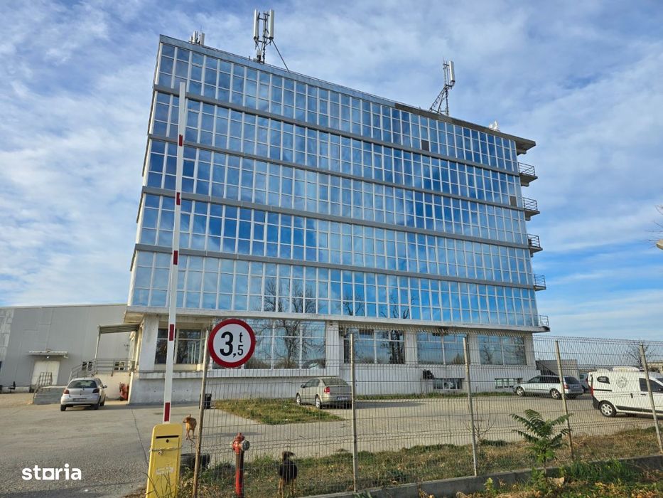 Intrarea in Popesti Leordeni, sos Oltenitei intersectie Autostrada A0,