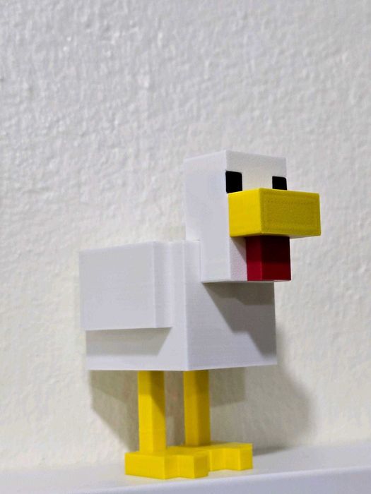 Figurină Minecraft Chicken – Print 3D unicat