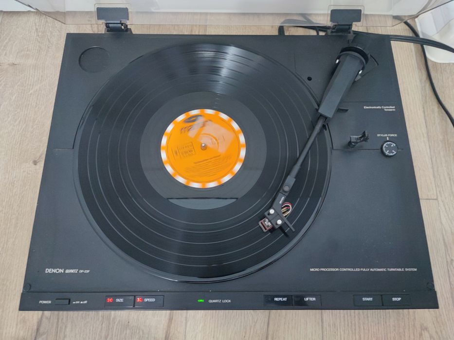 Pick up Denon DP 23F full automatic Doza DL 80MC mufe RCA