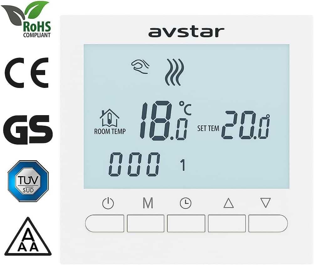 НОВ! Програмируем термостат за газови котли с LCD дисплей