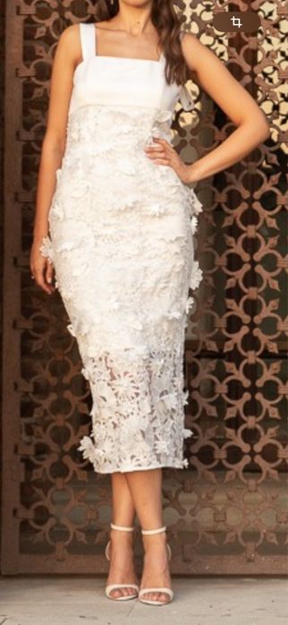 Rochie eleganta alba