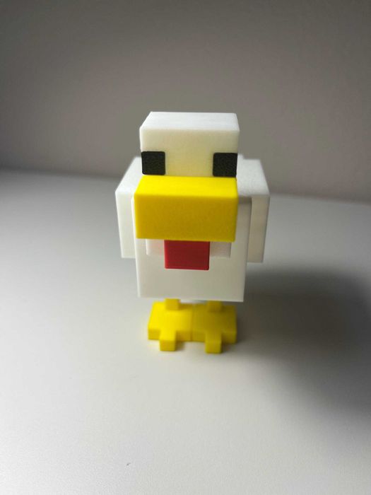Figurină Minecraft Chicken – Print 3D unicat