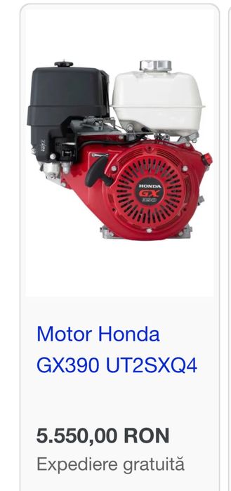 Vand despicator crapator lemne cu motor Honda GX390 15 cp putere 12T