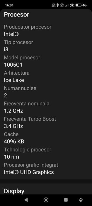 Laptop Asus x509JA i3