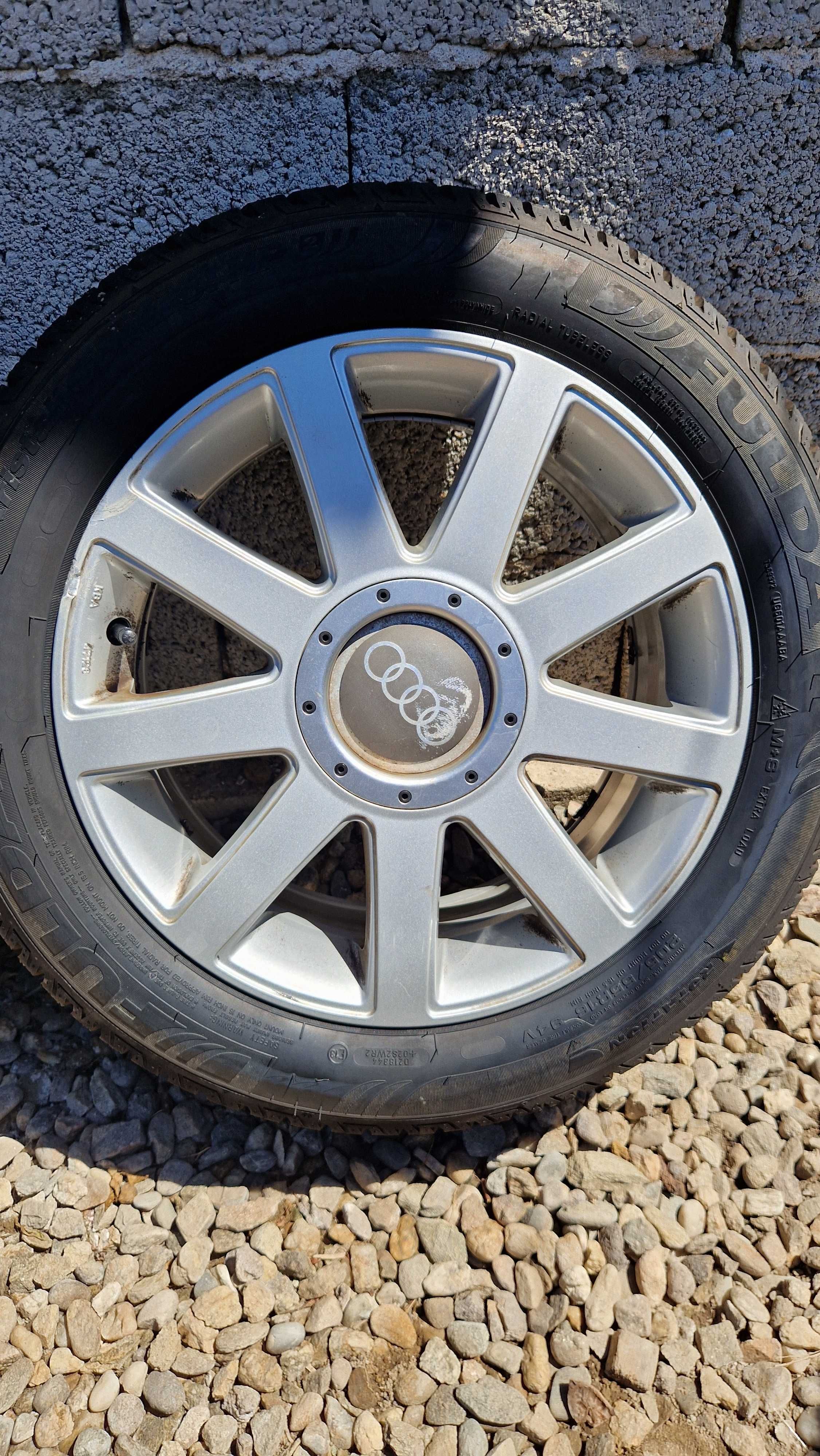 AUDI Джанти със чисто зимни нови гуми 205/55/16 7J×16 ET38 5×112