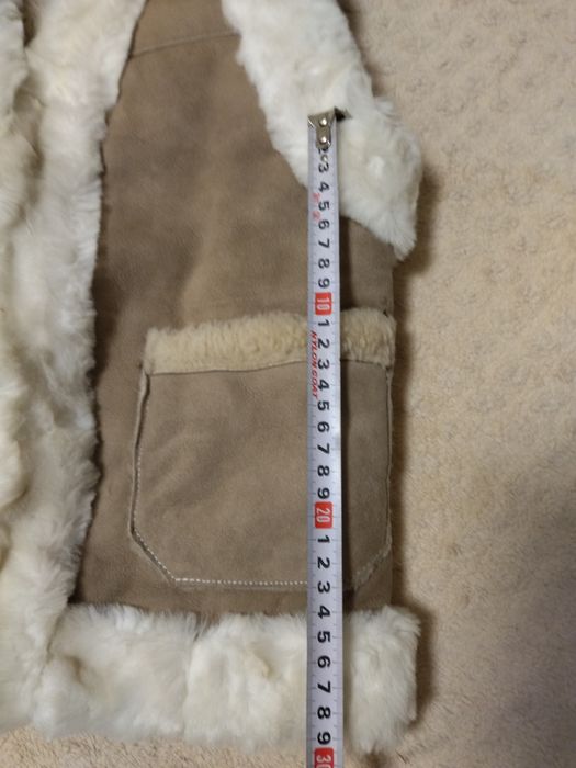 Детски елеци от естествена кожа