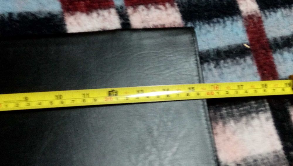 Папка черна, органайзер за документи 39/27см