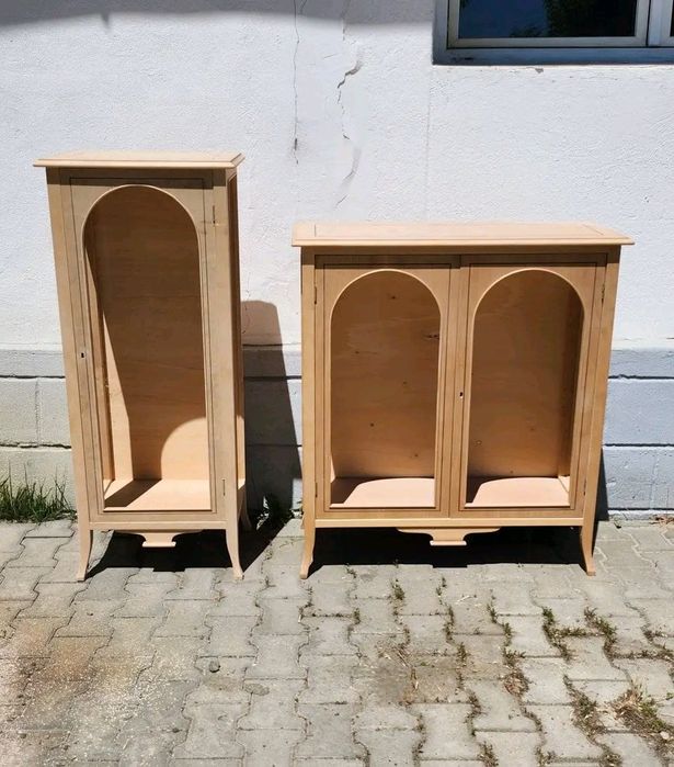 Vitrine si comode in crud gata de vopsit