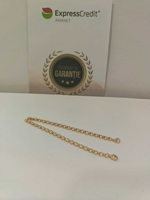 (AG41) Bratara aur, 14 K b5631.1 Certificat de garantie