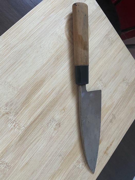 Vand cutit deba cu maner de lemn