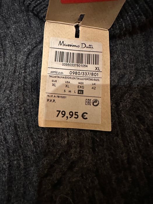 Massimo Dutti - вълнен пуловер