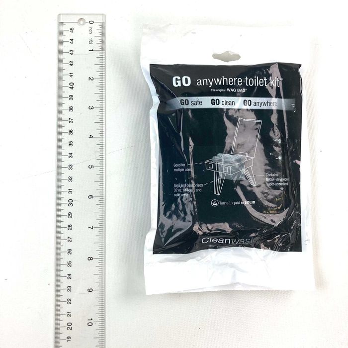 Saci de toaletă Cleanwaste Wag, Kit de toaletă portabil Set 7 bucati.