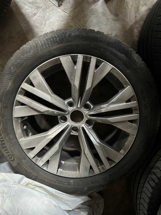4бр. ал.джанти VW Ancona 8Jx17 ET41 + зимни гуми Continental 225 55 17