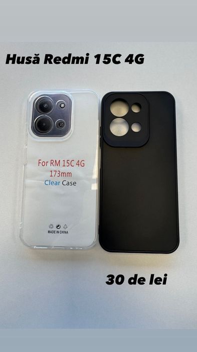 Folie, Husa, Incarcator, Cablu Redmi 15C