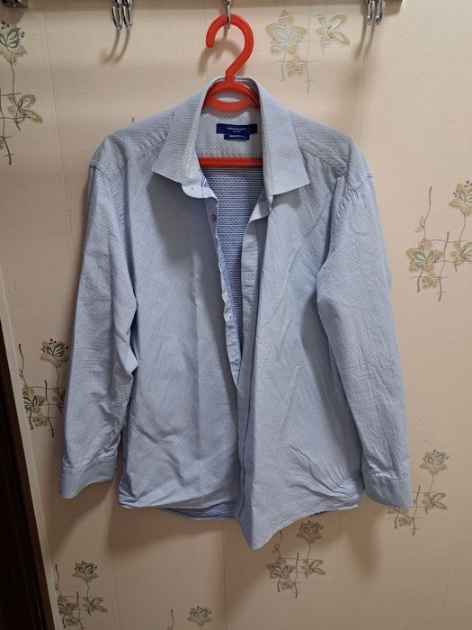 Мужские рубашки с длинными рукавами XL