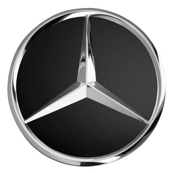 set 4 Capace mercedes negru doar pentru jante originale Benz