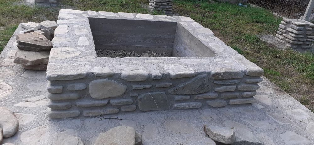 Piatra naturala de rau pavat si placat