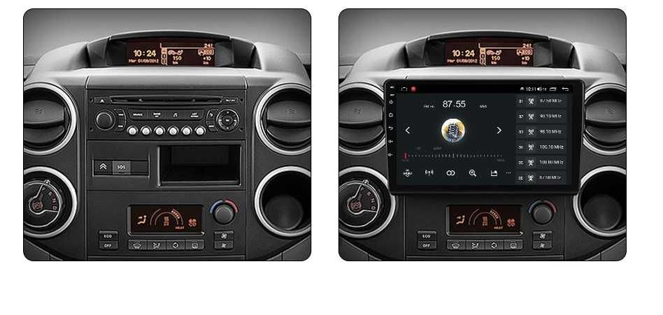 Navigatie Dedicata Citroen Berlingo (2018-2019), 9Inch, BT, Carplay