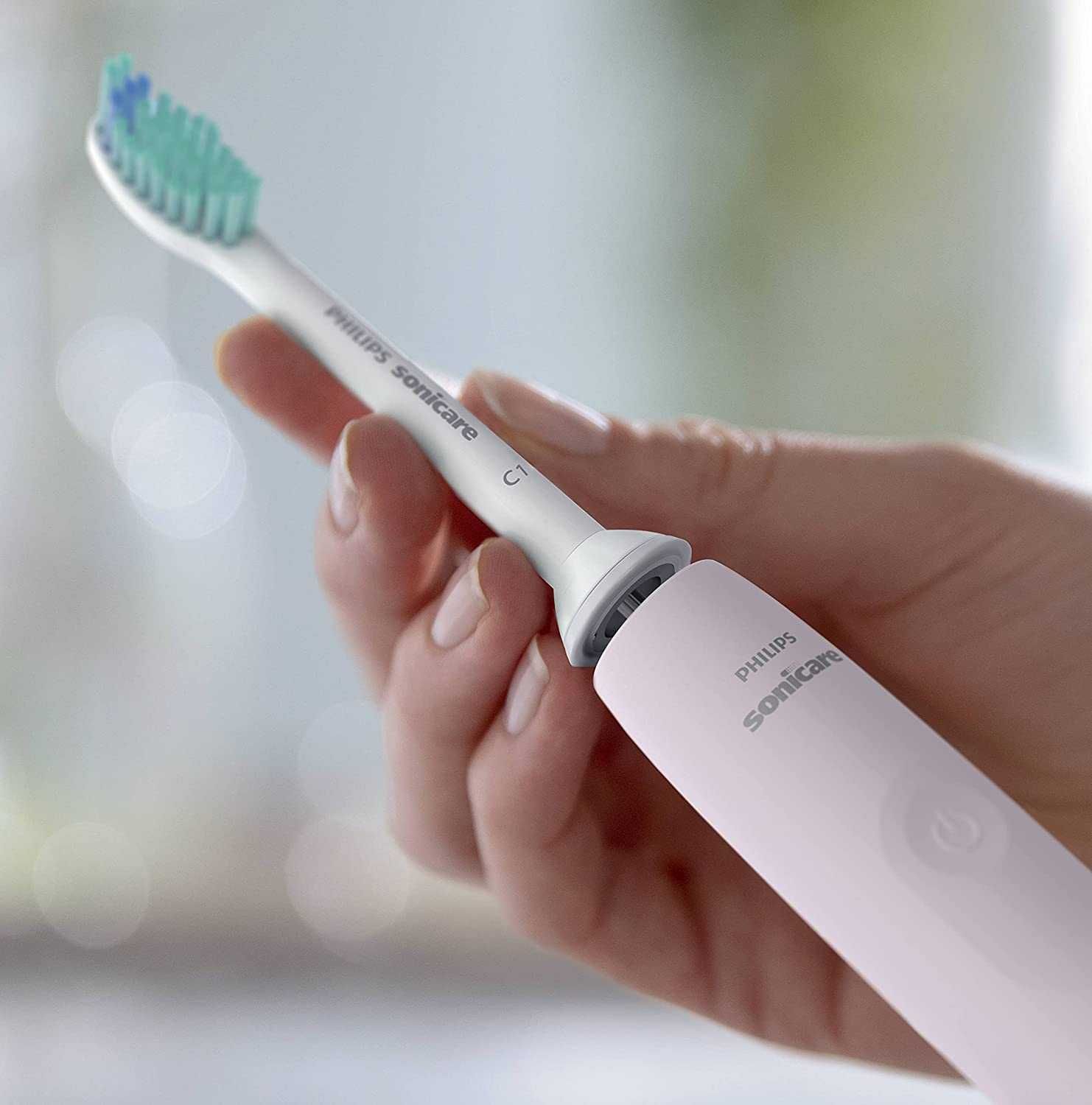 Philips Sonicare 3100 електрическа четка за зъби-розов цвят,с кутия