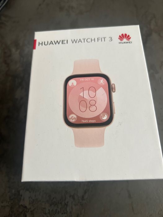 Huawei watch fit 3 - чисто нов, неотварян