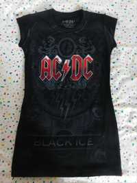 Мърч къса рокля AC DC, пуловер H&M