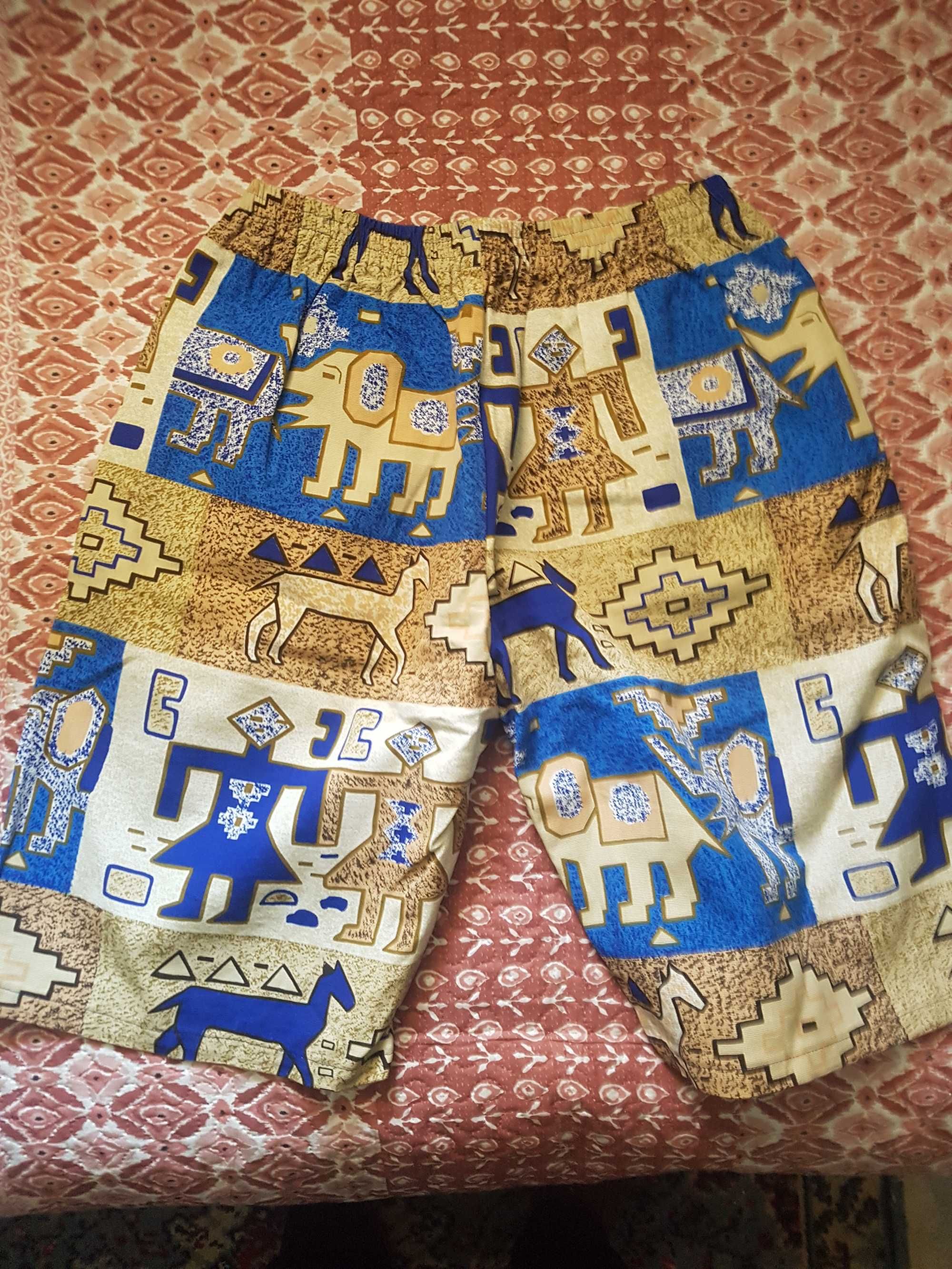 doua seturi africane camasa si pantaloni scurti de vara